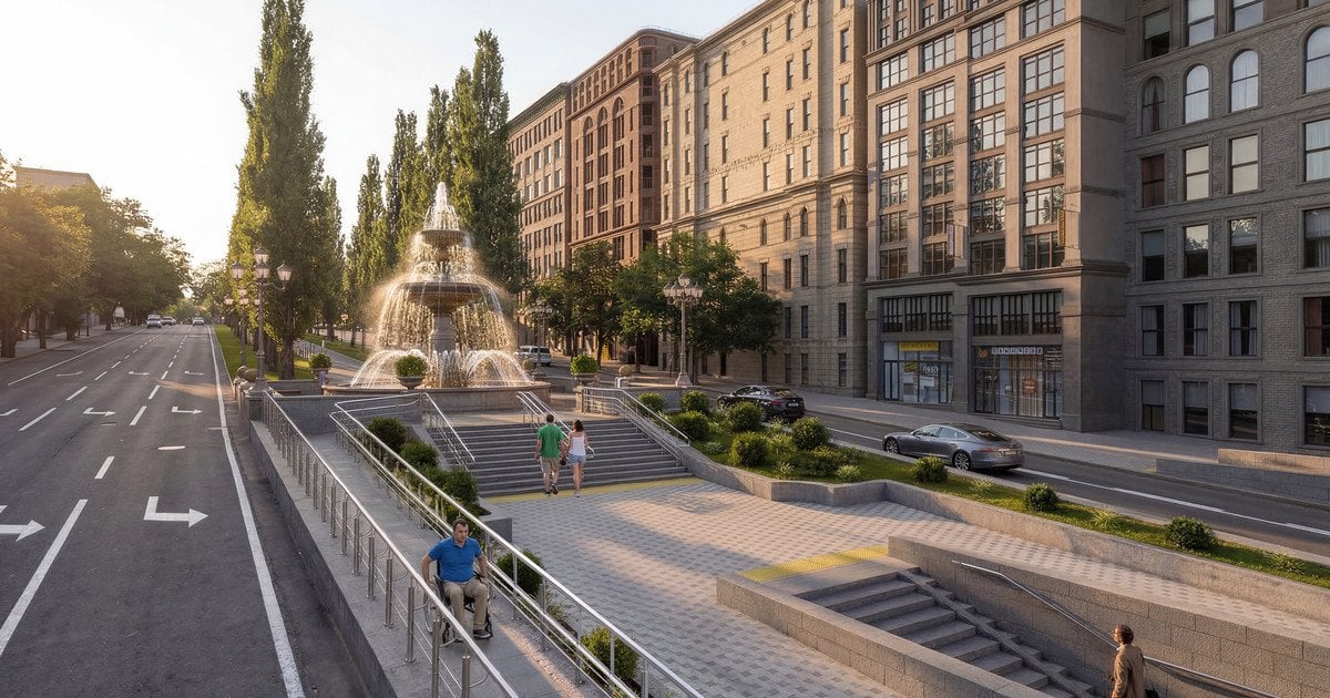 У Києві на Бессарабці оновлять площу, яка стане сучасним безбар’єрним громадським простором