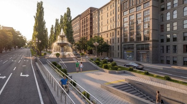 У Києві на Бессарабці оновлять площу, яка стане сучасним безбар’єрним громадським простором