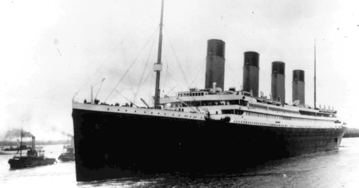 Легендарный "Титаник", 10 апреля 1912 года/AP Photo