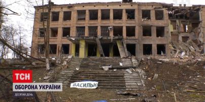 Какая ситуация в Васиилькове и какие разрушения он испытал