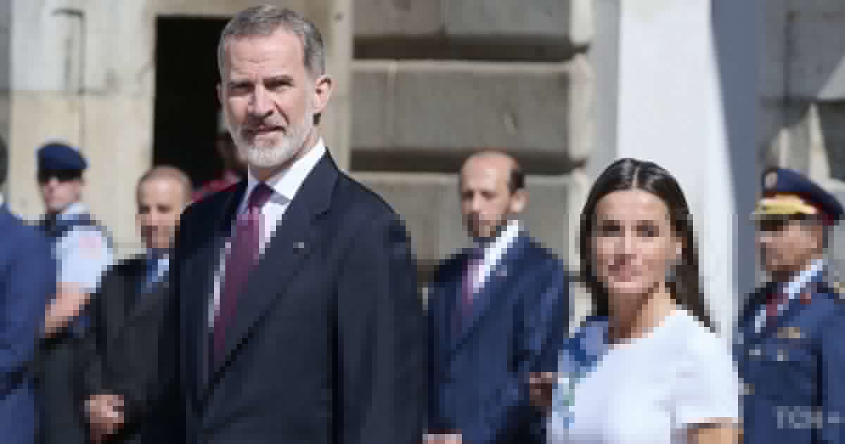 Королева Летиция и король Филипп VI