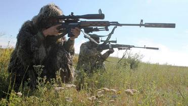 На полігоні "Широкий Лан" пройшли навчання снайперів. / © Міністерство оборони України