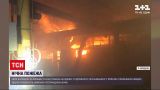 В Броварах загорелось помещение в промышленной зоне | Новости Украины