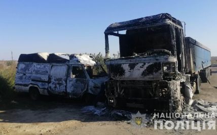 Вогняна помста: в Одеській область чоловік підпалив своєму знайомому вантажівку та мікроавтобус