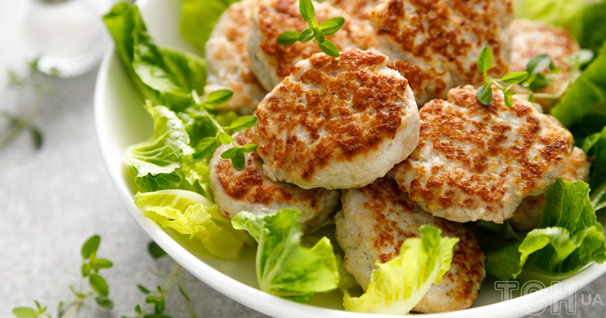 Рубленые куриные котлеты