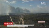 На Днепропетровщине уже 10 часов пытаются потушить лесной пожар