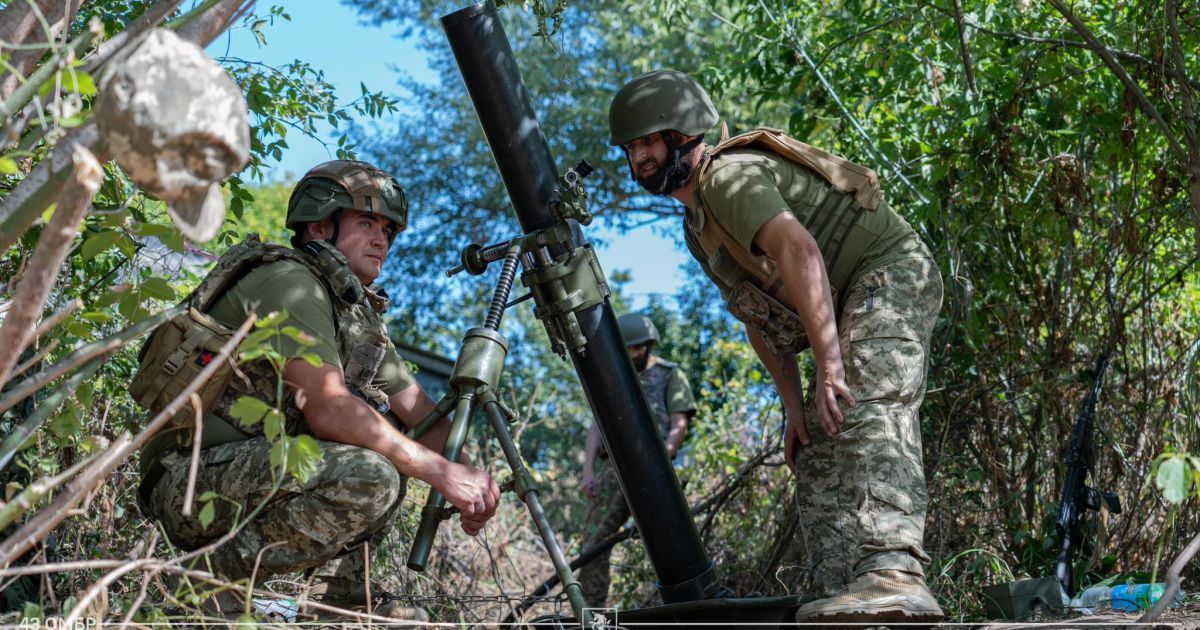 Мінометники \ Фейсбук-сторінка ЗСУ