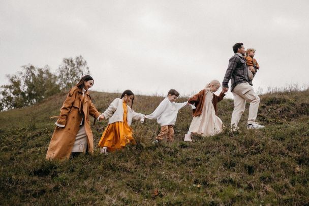 Тімур Мірошниченко з дружиною та дітьми / © instagram.com/_inna_mi_