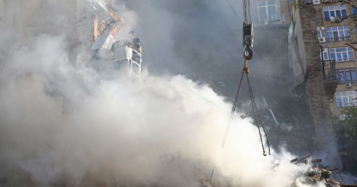 Наслідки атаки дронів на Київ 17 жовтня
