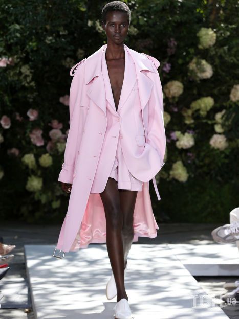 michael kors pink suit