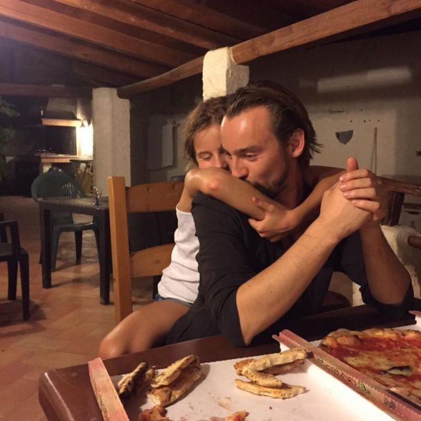 Алан Бадоєв з донькою / © instagram.com/alanbadoev