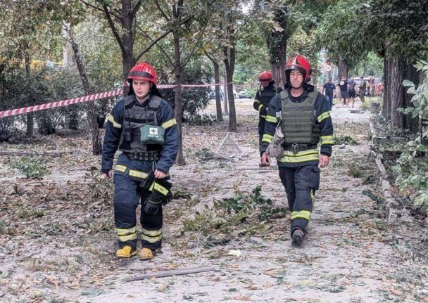 Последствия атаки на Кривой Рог 4 сентября / © Сергей Лысак, глава Днепропетровской ОВА.