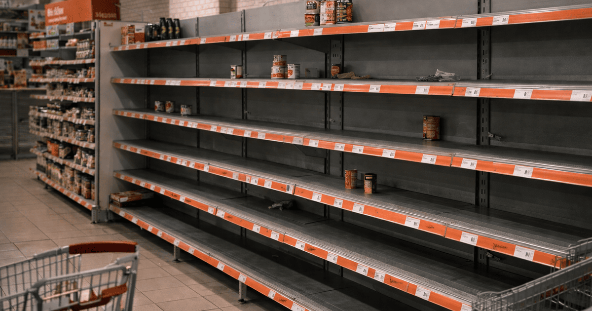 Порожні полиці в магазині / Ілюстративне фото