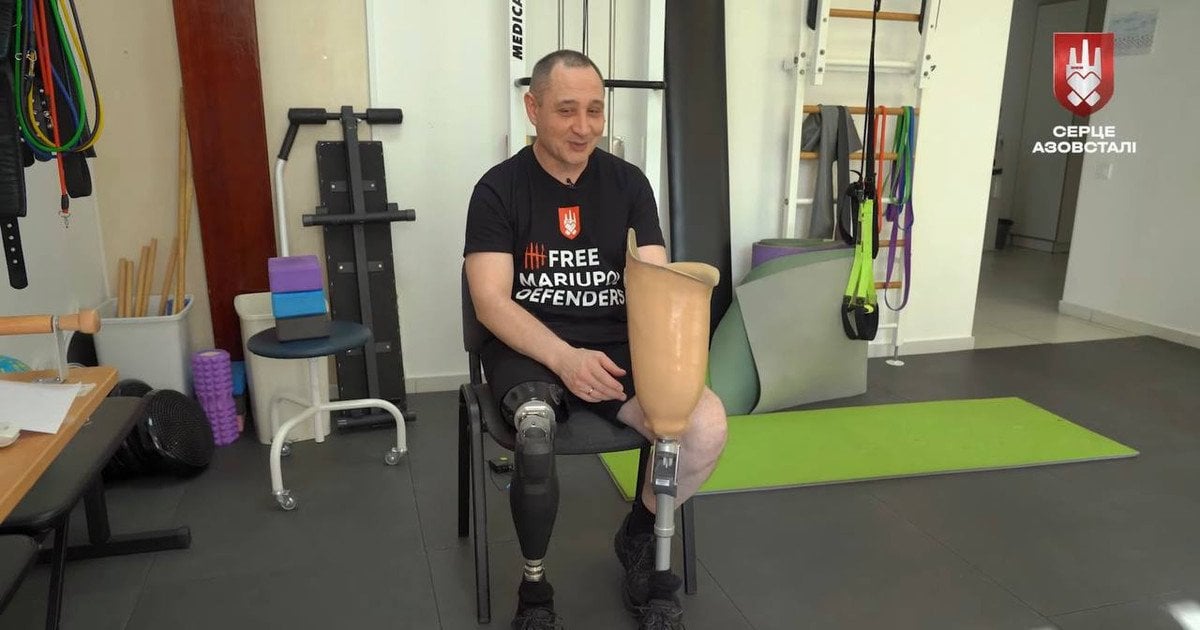 Після ампутації й полону: оборонцю Маріуполя встановили один із найкращих протезів у світі (відео)