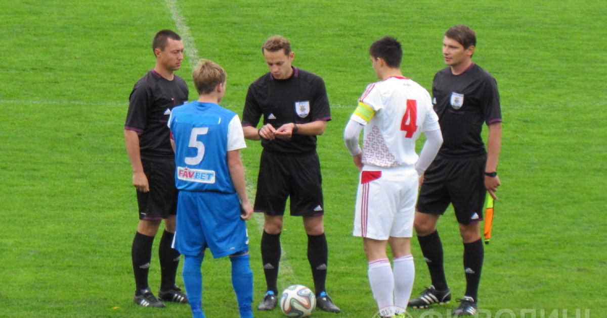 Молодежные команды "Олимпика" и "Волыни"