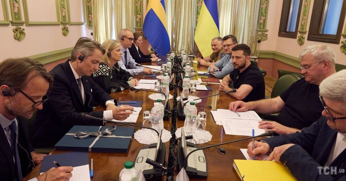 Магдалена Андерссон/Telegram V_Zelenskiy_official