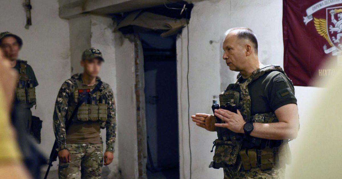 Олександр Сирський. Фото: Military Media Center. 
