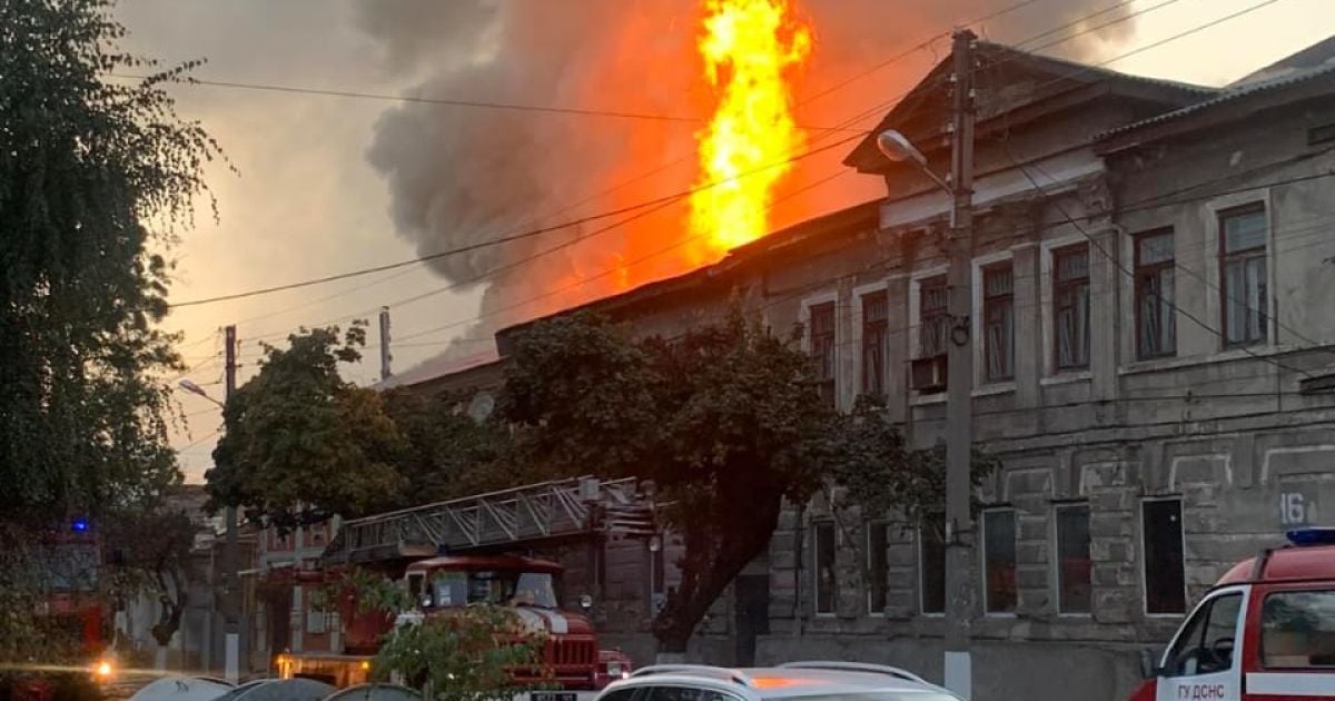 пожежа у Харкові_4 / © ДСНС