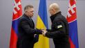 Український прем'єр Денис Шмигаль та словацький прем'єр Роберт Фіцо