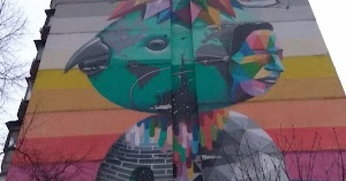 Мурал в Киеве по бульвару Академика Вернадского. Иллюстративное фото: guide.in.ua