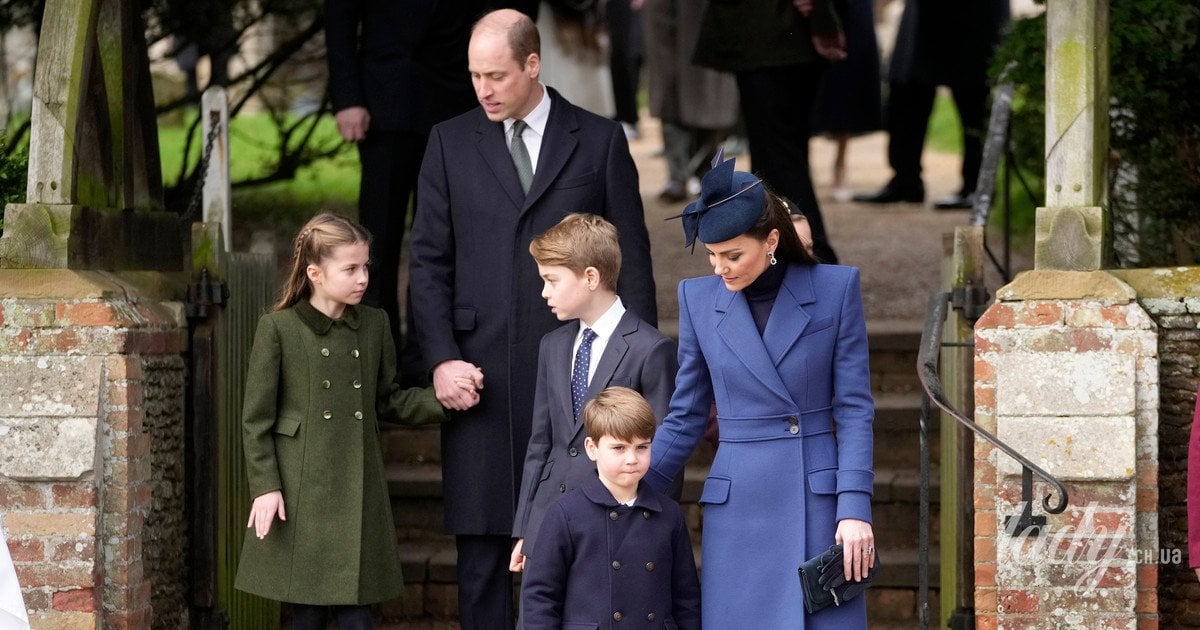 Сім'я Уельських на Різдво у Сандрінгемі