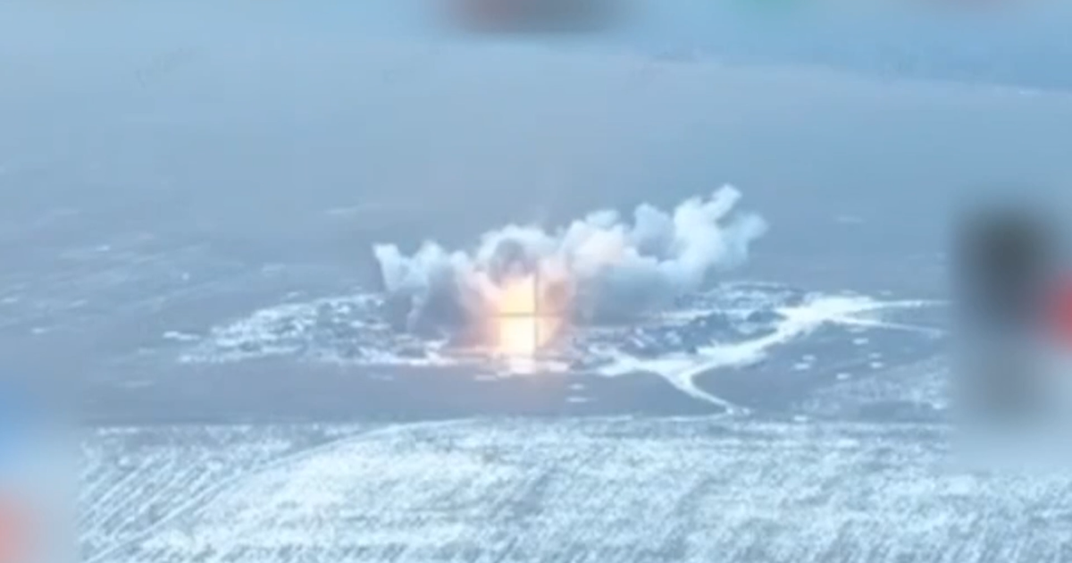 Удар по ворожому опорному пункту в Курській області РФ