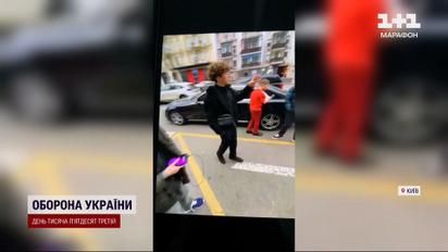 Работал на Тищенко и врубал песни Шамана - в Киеве мажоры перекрыли улицу 