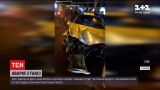 Новости Украины: в Харькове таксист протаранил столб, который упал на автобус с людьми