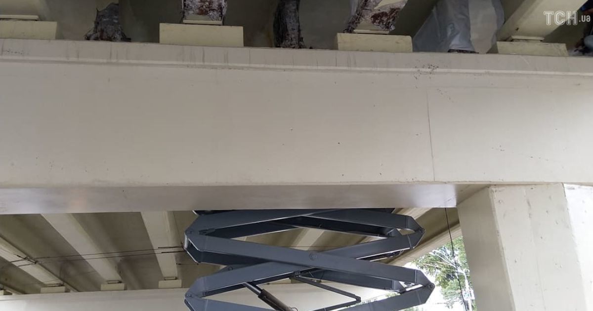 Міст на Нивках_7 / © Фото Дмитра Святненка/ТСН