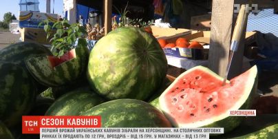 Кавуновий сезон в Україні стартував на місяць раніше