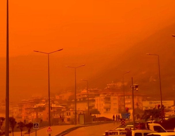 Пилова буря в Туреччині / © Фото з відкритих джерел