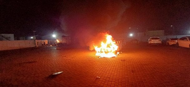 Наслідки атаки на Чорноморськ. Фото: Василь Гуляєв.