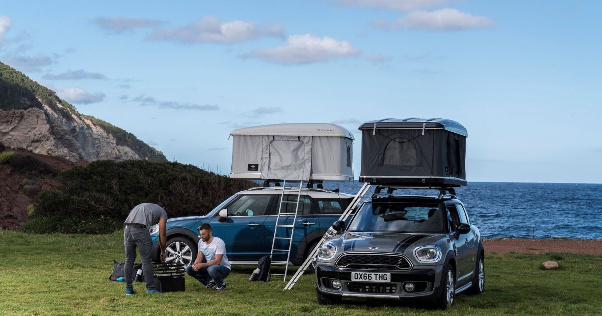 Mini Countryman обзавелся двухместной палаткой
