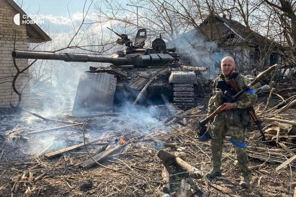 Заступник командира РДК у складі спецпідрозділу «Тимура» ГУР МО Степан Каплунов / © Суспільне