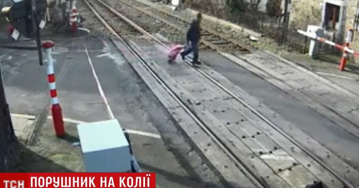Бельгиец ошеломил железнодорожников стальными нервами на рельсах перед поездом