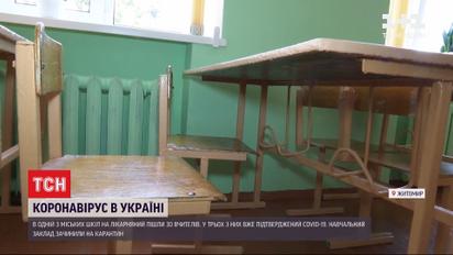 В житомирской школе сразу 30 учителей с подозрением на коронавирус ушли на больничный