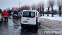 У Житомирі легковик протаранив конвойний автомобіль із арештантами, є постраждалі