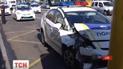 У ДТП потрапили чотири патрульних авто