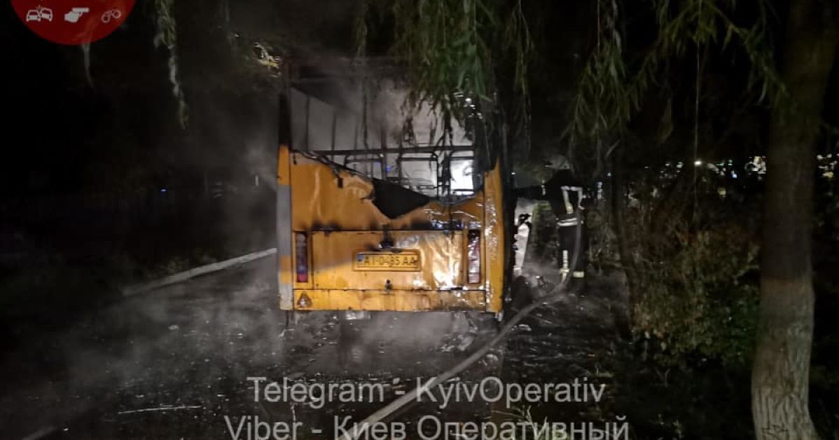 пожежа_1 / © Facebook/Киев Оперативный