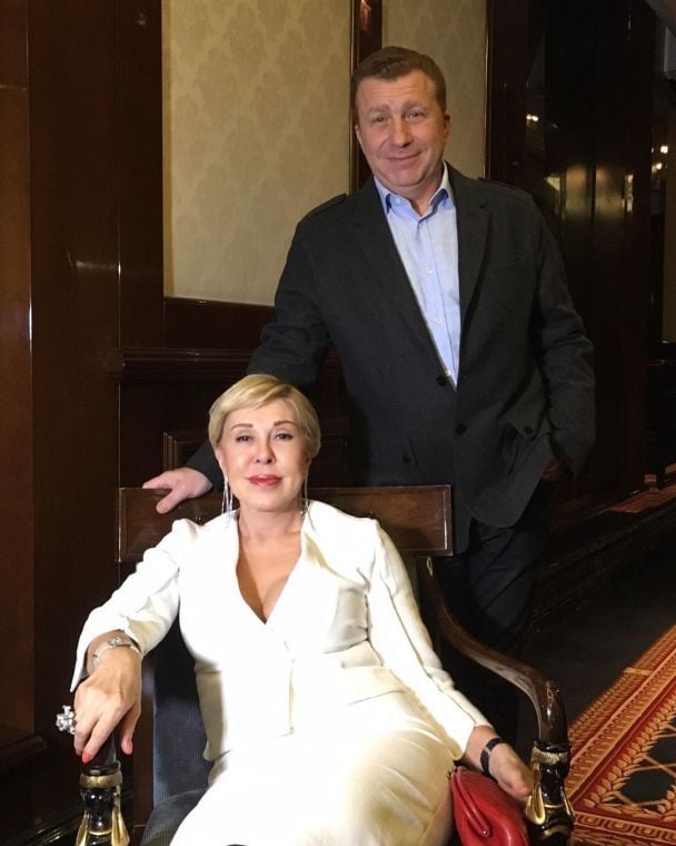 Любов Успенська с братом / © instagram.com/uspenskayalubov_official