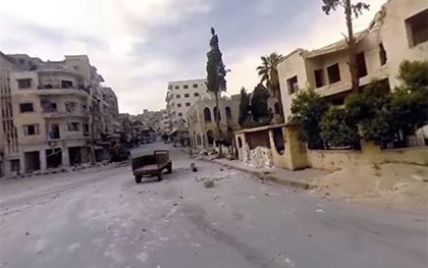В Сети показали 360-градусный видеоклип о разрушенном до основания сирийском городе