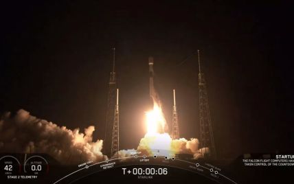 SpaceX запустила на орбіту нову групу інтернет-супутників Starlink