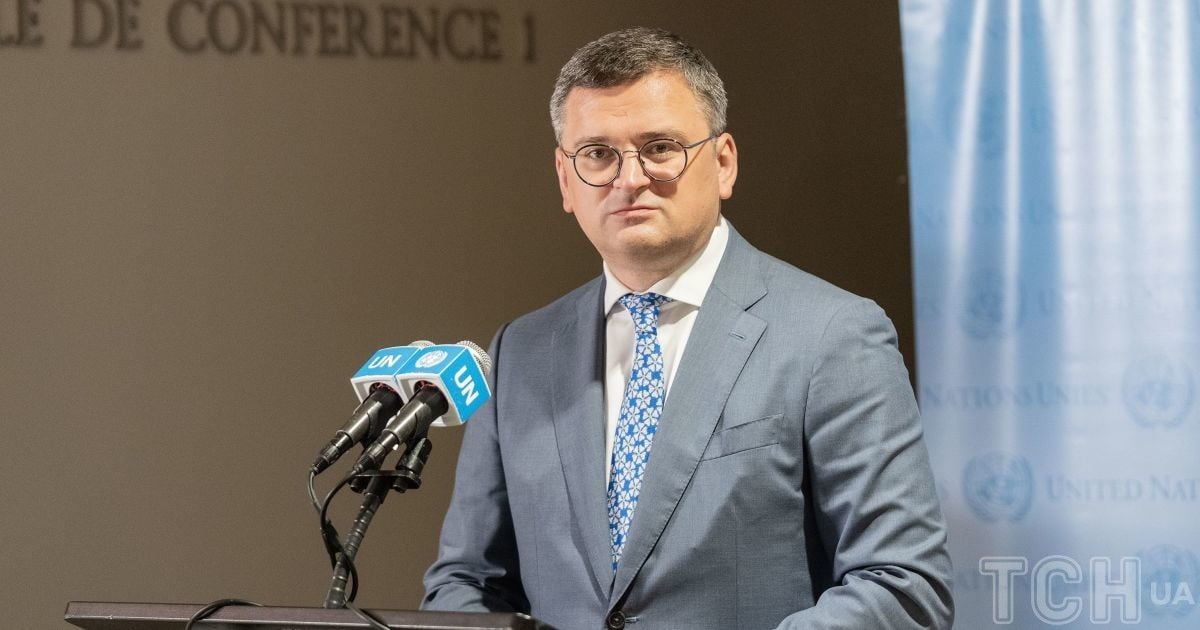 Министр иностранных дел Дмитрий Кулеба