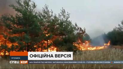 Багаття та закорочення електропроводів – висновок кримінальної поліції про пожежі у Луганській області