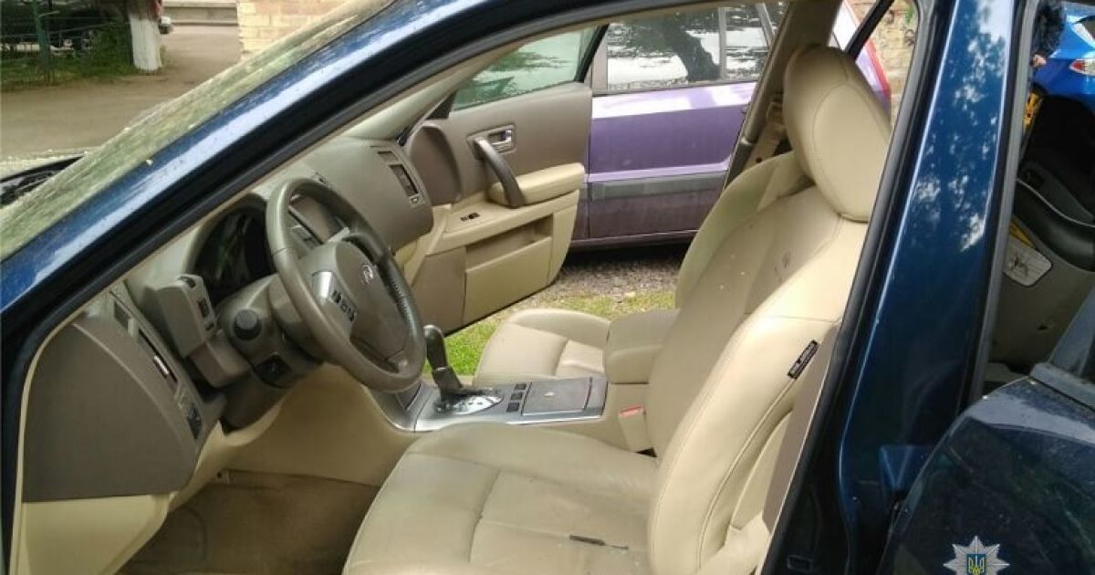 обстріляний infiniti_4 / © ГУ Національної поліції в Київській області
