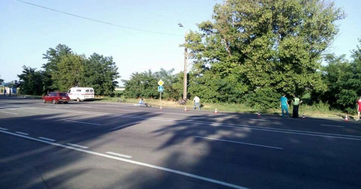 Камаз збив велосипедистів під Херсоном_6 / © ГУ НП в Херсонской области