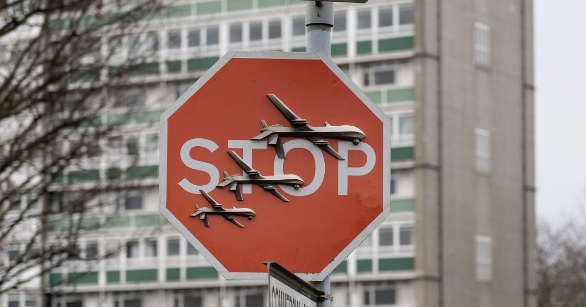 Новый стрит-арт Бенкси в Лондоне/Фото: Х (@StreetArtUtopia)