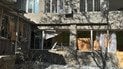 Наслідки удару по лікарні в Херсоні