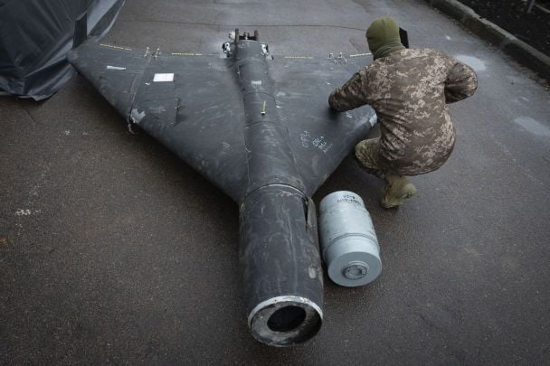 Російський безпілотник.  / © Associated Press