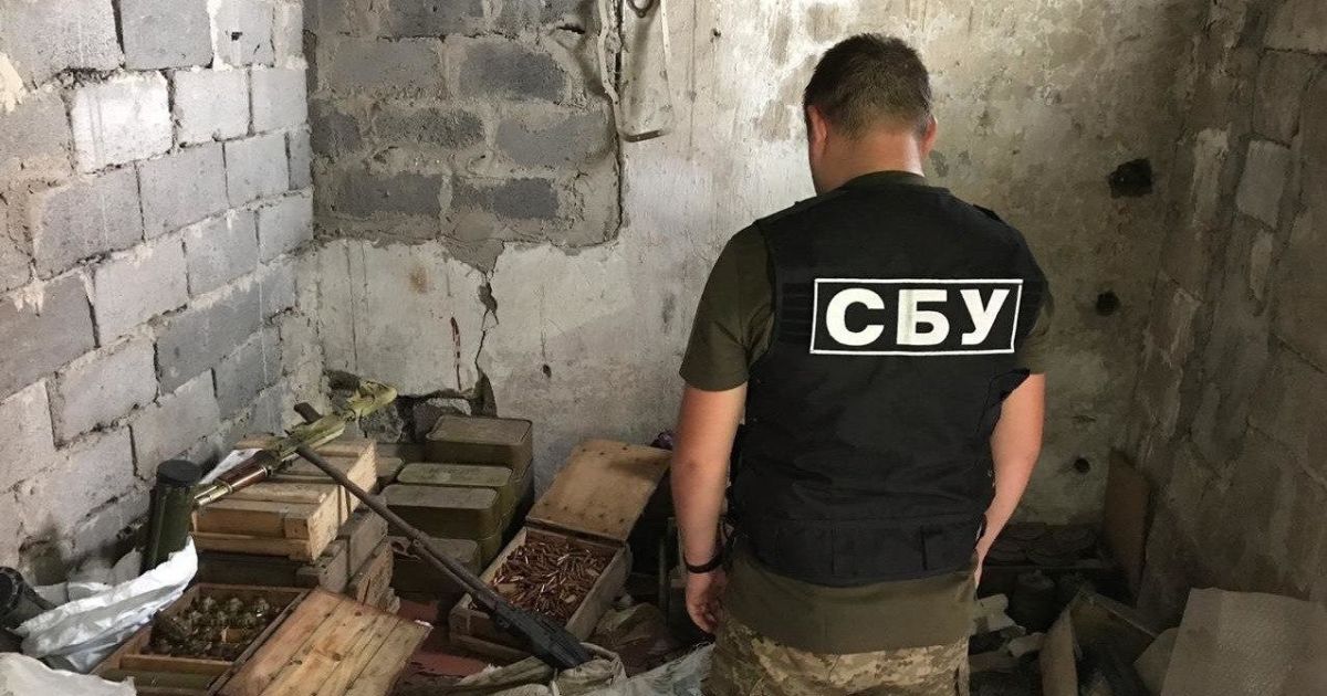В Донецкой области нашли схрон с боеприпасами